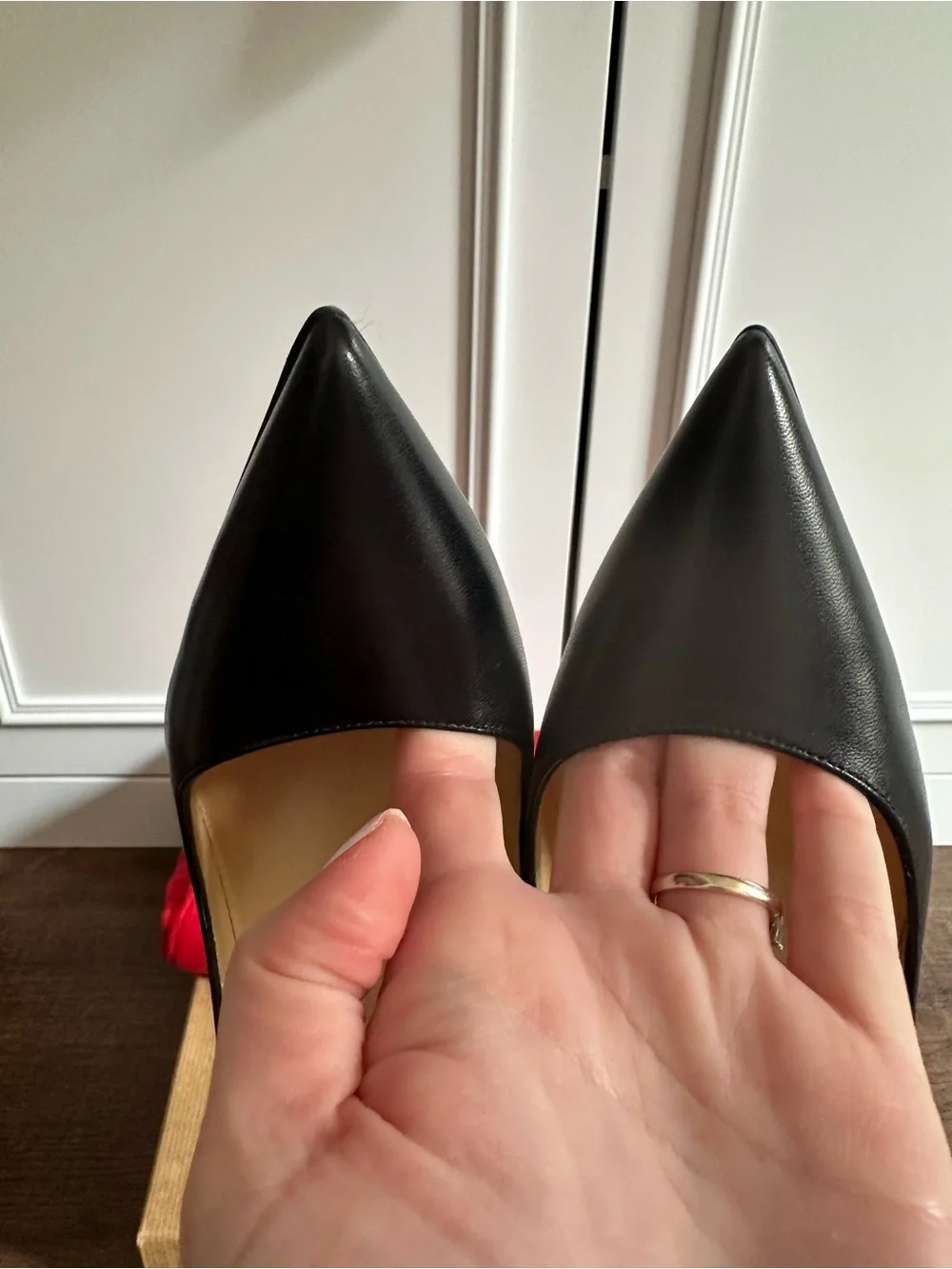 Christian Louboutin So Kate 120 Black Nappa Pointed Toe Pumps EU 39 Worn Once